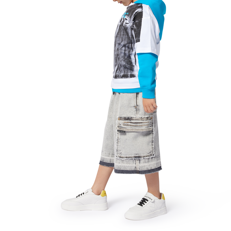Lange Jeans-Bermudas MARC JACOBS 
                        BOY