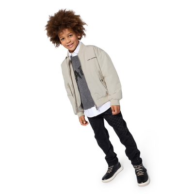 Bomber aus Stoff KARL LAGERFELD KIDS BOY