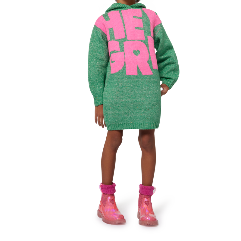 Glitzerndes Kapuzenkleid BILLIEBLUSH 
                        GIRL