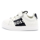 Ledersneaker mit Klettriemen BOSS 
                    BOY