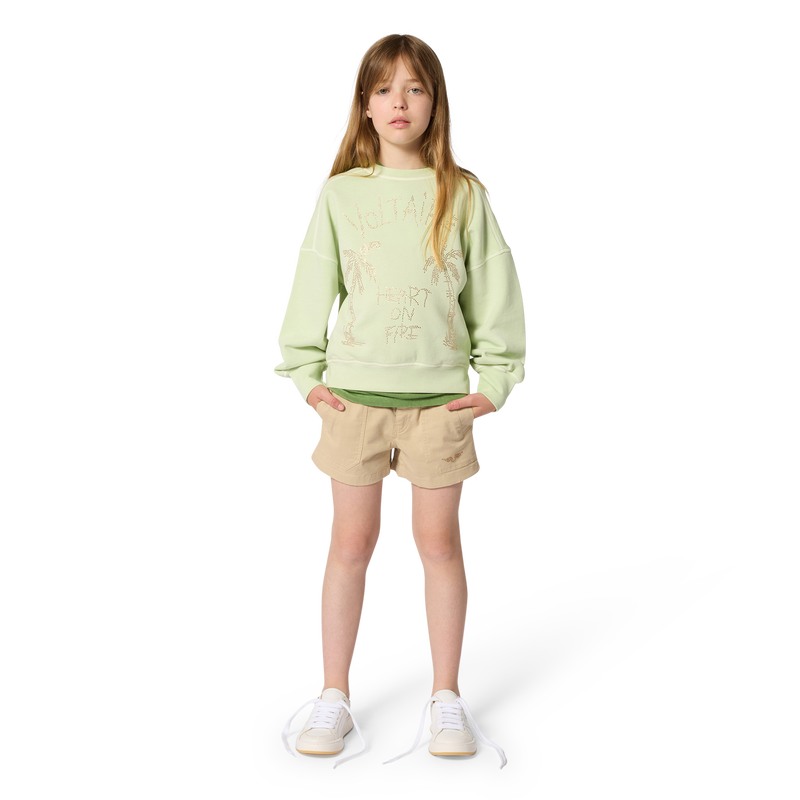 KURZ&Auml;RMELIGES T-SHIRT ZADIG & VOLTAIRE 
                        GIRL