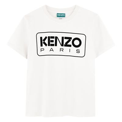 Kurz&auml;rmliges Baumwoll-T-Shirt KENZO KIDS BOY