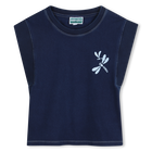 &Auml;rmelloses t-shirt KENZO KIDS 
                    GIRL