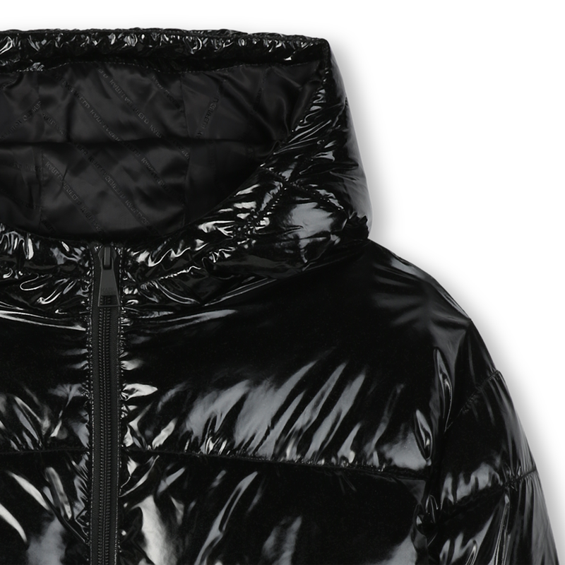 Daunenjacke mit Kapuze KARL LAGERFELD KIDS 
                        GIRL