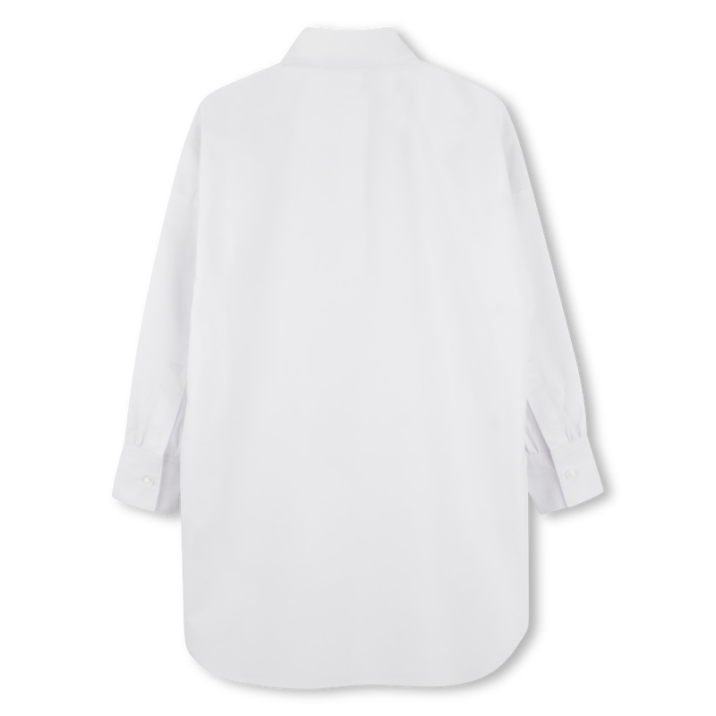 Lang&auml;rmeliges Hemdkleid KARL LAGERFELD KIDS 
                        GIRL