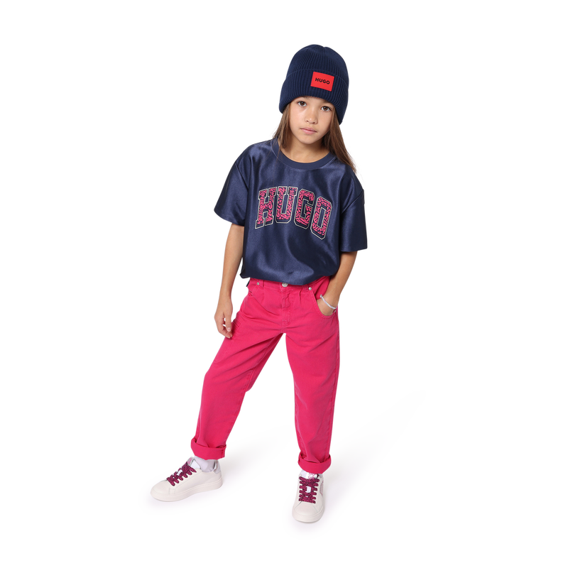 Sneaker mit Printschnürsenkeln HUGO 
                        GIRL