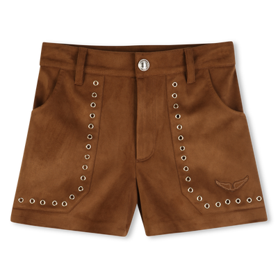 SHORTS AUS WILDLEDERIMITAT ZADIG & VOLTAIRE GIRL