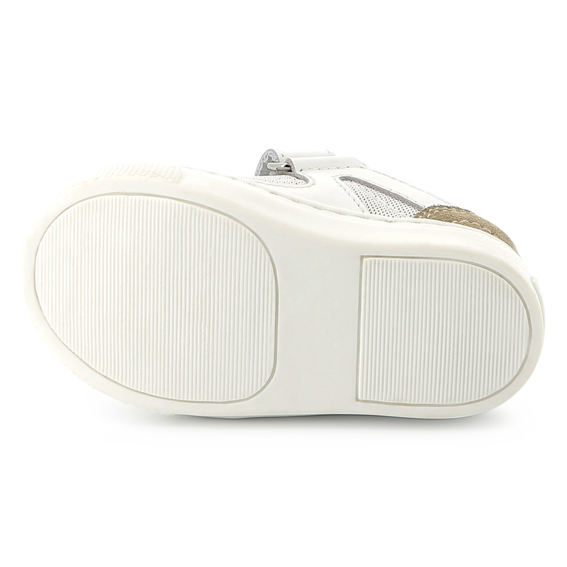 Ledersneaker mit Klettriemen BOSS 
                        BOY