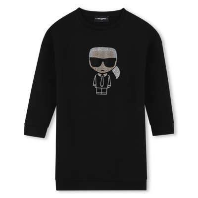 Langes Kleid KARL LAGERFELD KIDS M&Auml;DCHEN