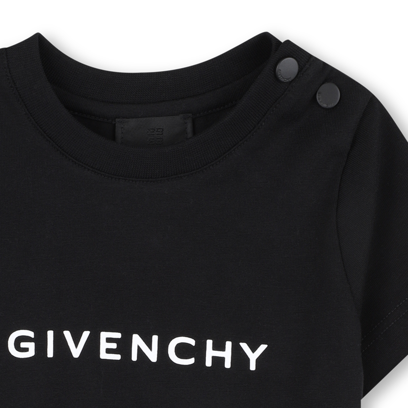 T-Shirt mit Druckknopfverschluss GIVENCHY 
                        BOY