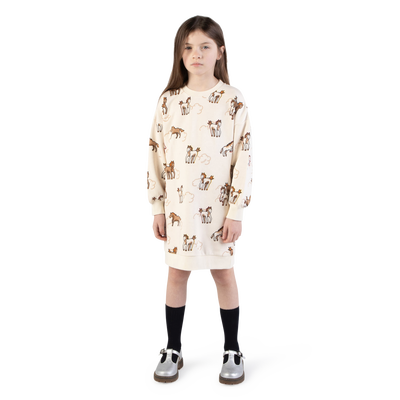 FLEECE KLEID KENZO KIDS GIRL