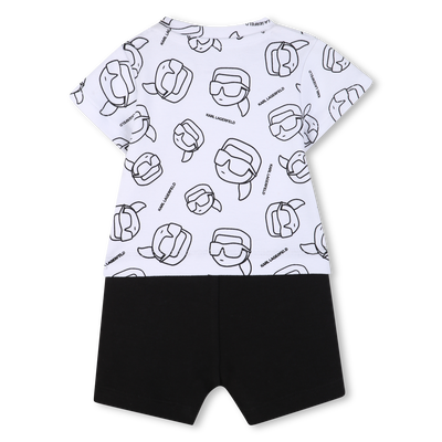 KURZ&Auml;RMELIGER JUMPSUIT KARL LAGERFELD KIDS BOY
