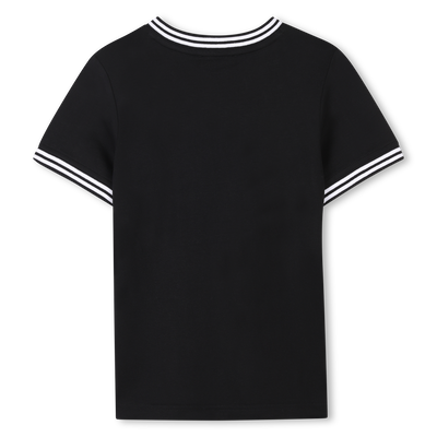 T-Shirt mit farbigen Streifen DKNY UNISEX