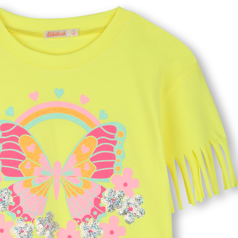 Gerades Kleid mit Fransen BILLIEBLUSH 
                        GIRL