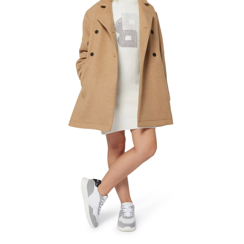 Pulloverkleid mit Strass BOSS 
                        GIRL