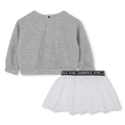Set aus Sweatshirt und Rock KARL LAGERFELD KIDS 
                    GIRL