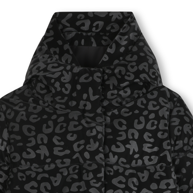 Lange Daunenjacke mit Kapuze KARL LAGERFELD KIDS 
                        GIRL