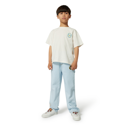 Jeans mit Siegel-Drucken KENZO KIDS BOY
