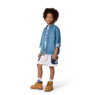 KURZ&Auml;RMELIGES T-SHIRT TIMBERLAND BOY