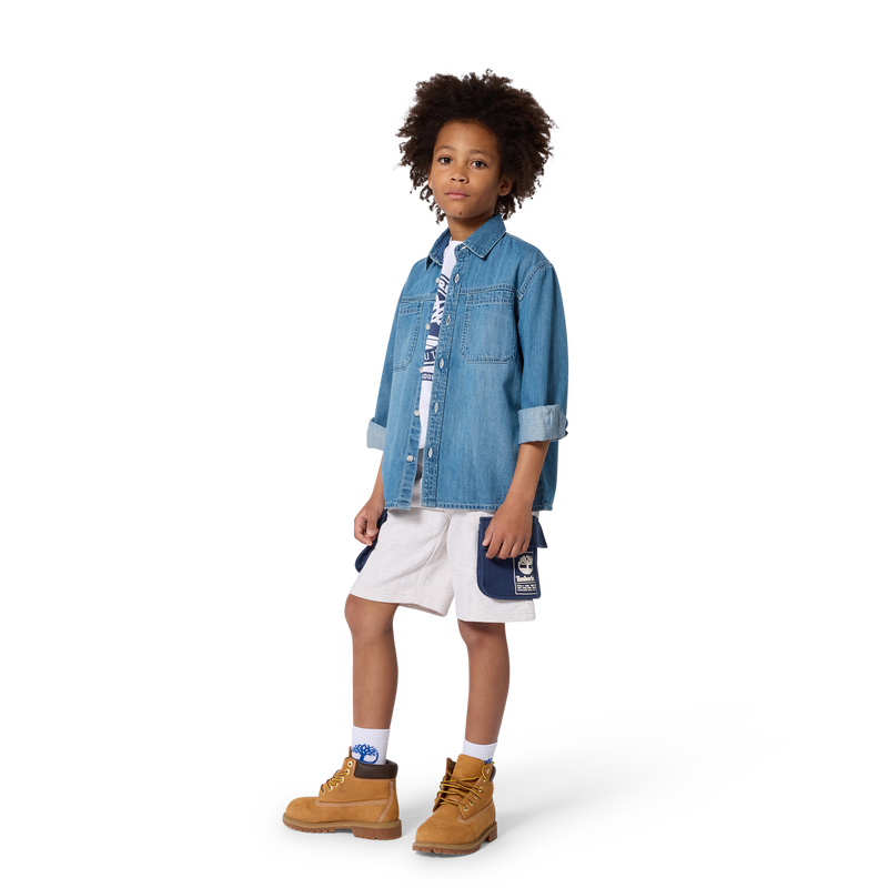 KURZ&Auml;RMELIGES T-SHIRT TIMBERLAND 
                        BOY