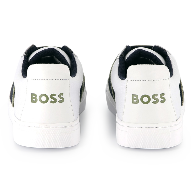 Stretchsneaker aus 2 Materialien BOSS 
                        BOY