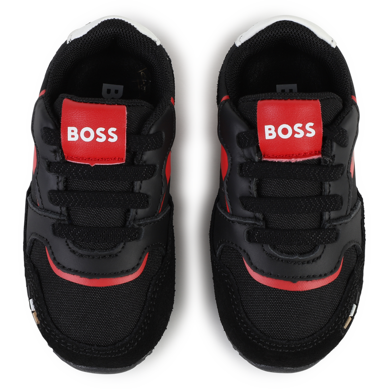 Sneakers mit Materialmix BOSS 
                        BOY