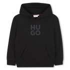 Kapuzen-Sweatshirt, SCHWARZ, hi-res