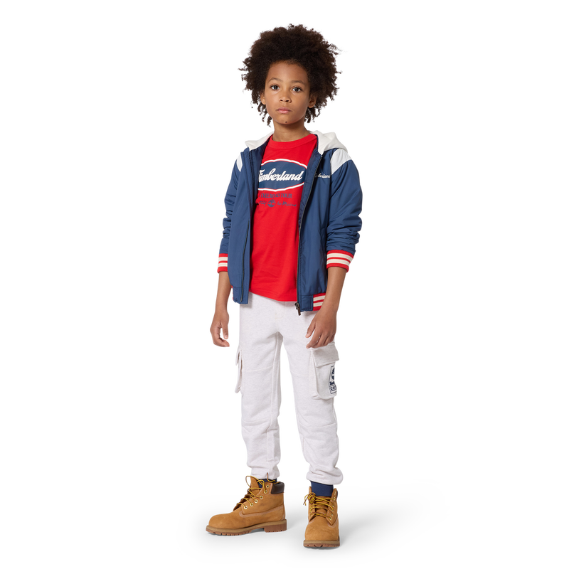 FLEECE-JACKE MIT KAPUZE TIMBERLAND 
                        BOY