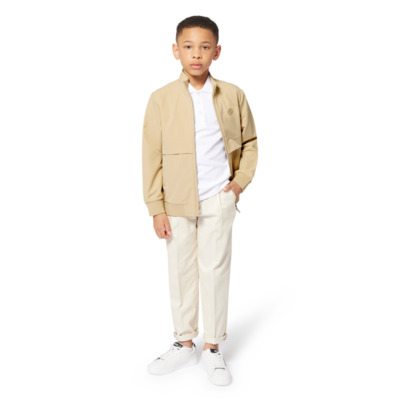 Einfarbige Sweatjacke BOSS 
                        BOY