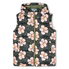 Daunenjacke mit abnehmbaren &Auml;rmeln KENZO KIDS 
                    GIRL