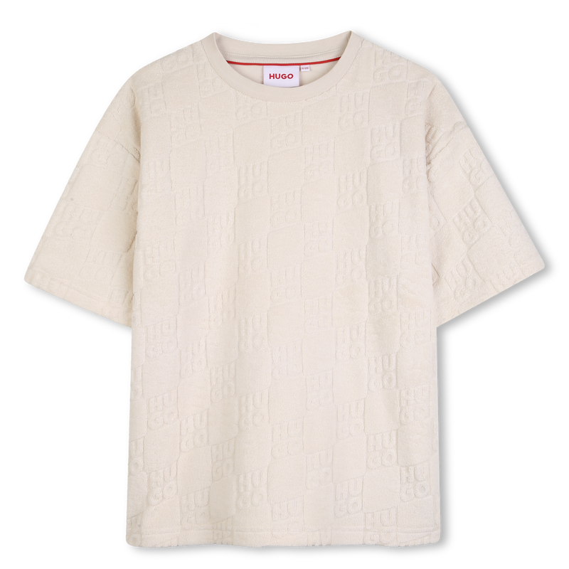 KURZ&Auml;RMELIGES T-SHIRT HUGO 
                        BOY