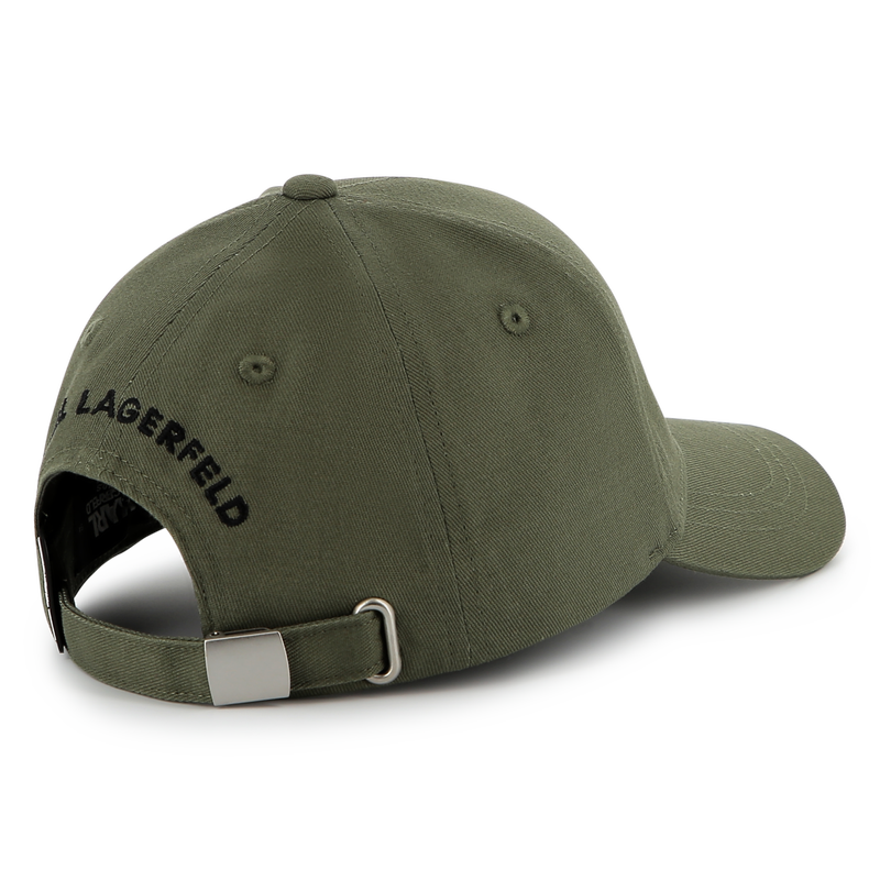 Verstellbares Baumwoll-Cap KARL LAGERFELD KIDS 
                        BOY