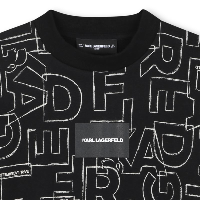 Sweatshirt aus Fleece KARL LAGERFELD KIDS 
                        BOY