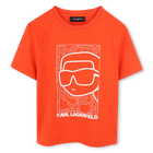 T-Shirt mit Print KARL LAGERFELD KIDS 
                    BOY