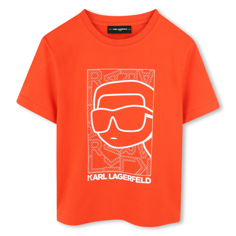 T-Shirt mit Print KARL LAGERFELD KIDS 
                        BOY