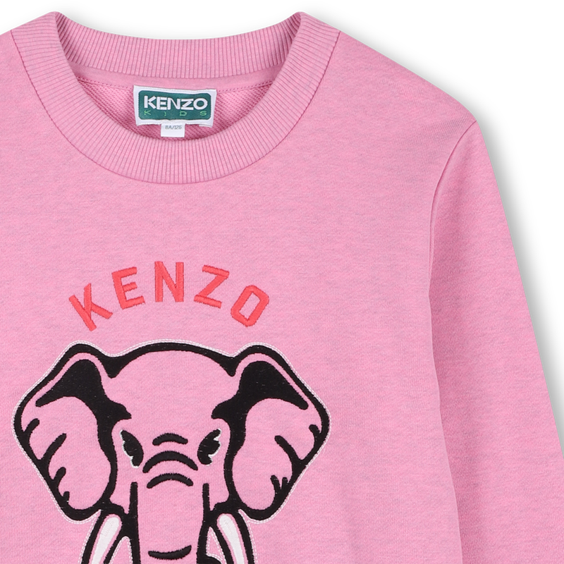 FLEECE-SWEATSHIRT KENZO KIDS 
                        GIRL