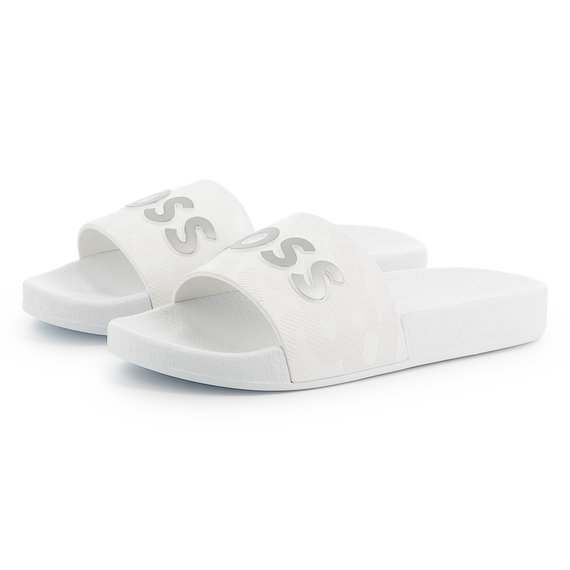 Badeschuhe mit Relieflogo BOSS 
                        BOY