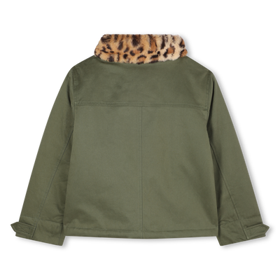 Jacke aus Twill mit Pattentaschen ZADIG & VOLTAIRE GIRL