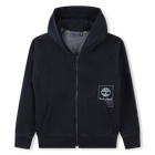 Kapuzen-Cardigan aus Molton TIMBERLAND 
                    BOY