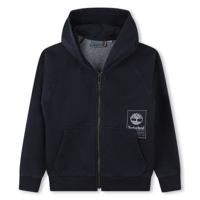 Kapuzen-Cardigan aus Molton TIMBERLAND BOY
