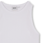 Tanktop mit metallplatte BOSS 
                    GIRL