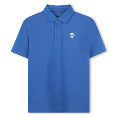 Einfarbiges Poloshirt mit Logo TIMBERLAND BOY