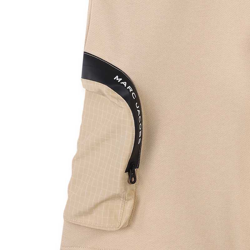 Lange Baumwollmolton-Bermudas MARC JACOBS 
                        BOY