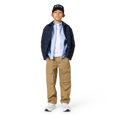 JACKE MIT STEPPEFFEKT BOSS BOY