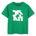 T-Shirt mit beidseitigem Druck DKNY 
                    BOY