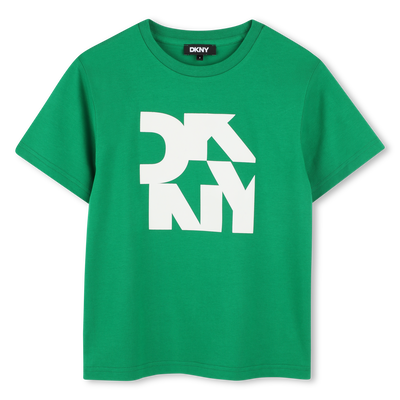 T-Shirt mit beidseitigem Druck DKNY BOY