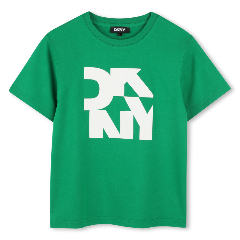 T-Shirt mit beidseitigem Druck DKNY 
                        BOY
