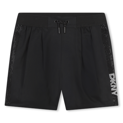 Baumwollshorts mit Strass DKNY GIRL