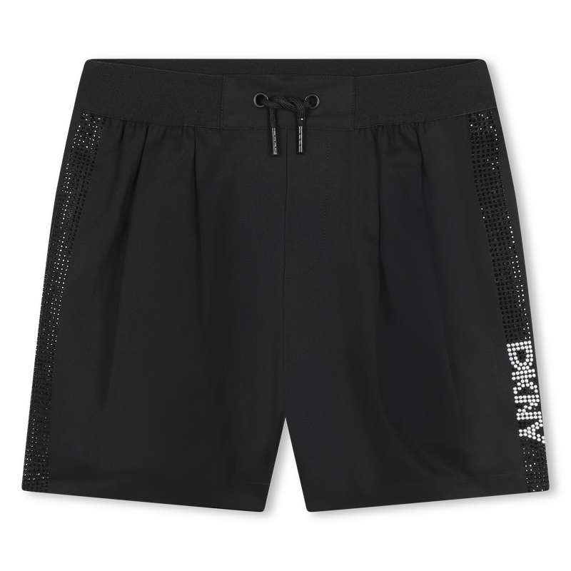 Baumwollshorts mit Strass DKNY 
                        GIRL