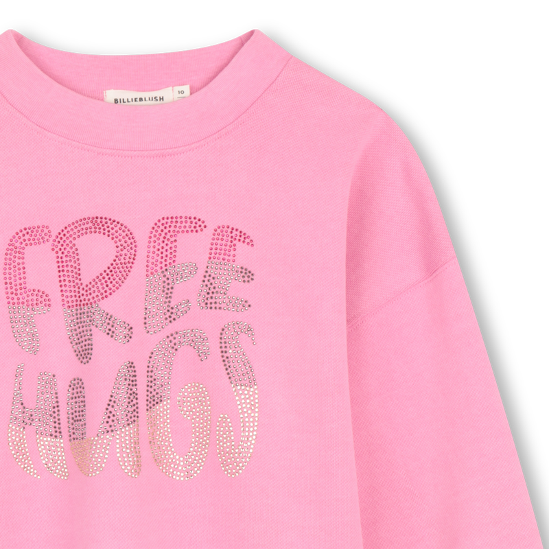 FLEECE-SWEATSHIRT BILLIEBLUSH 
                        GIRL